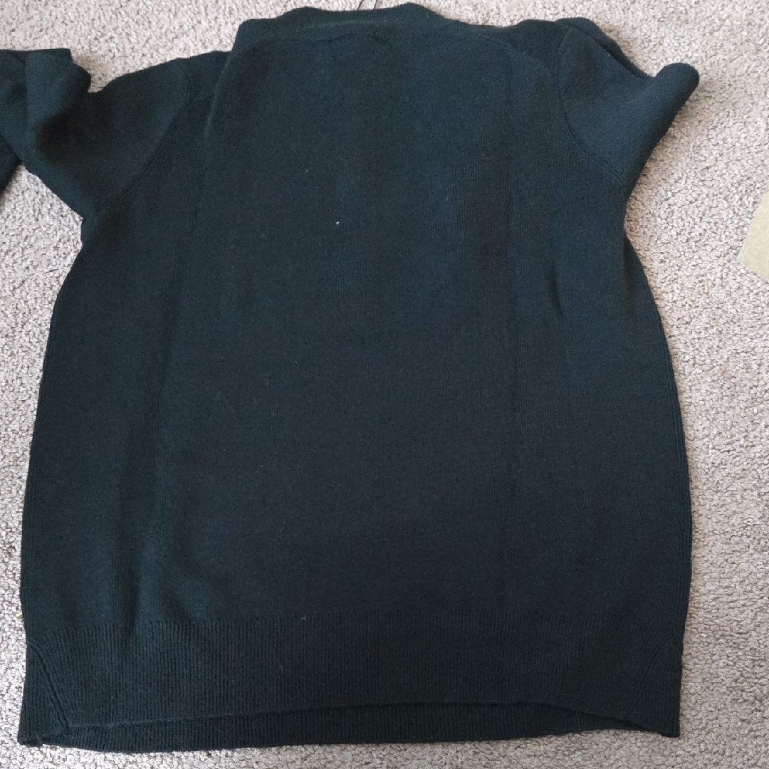 Unbound Merino Medium Black Men's Quarter Zip-Up Sweater — image 5 of 5